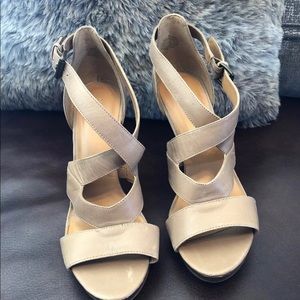 Nine West Nude Heels